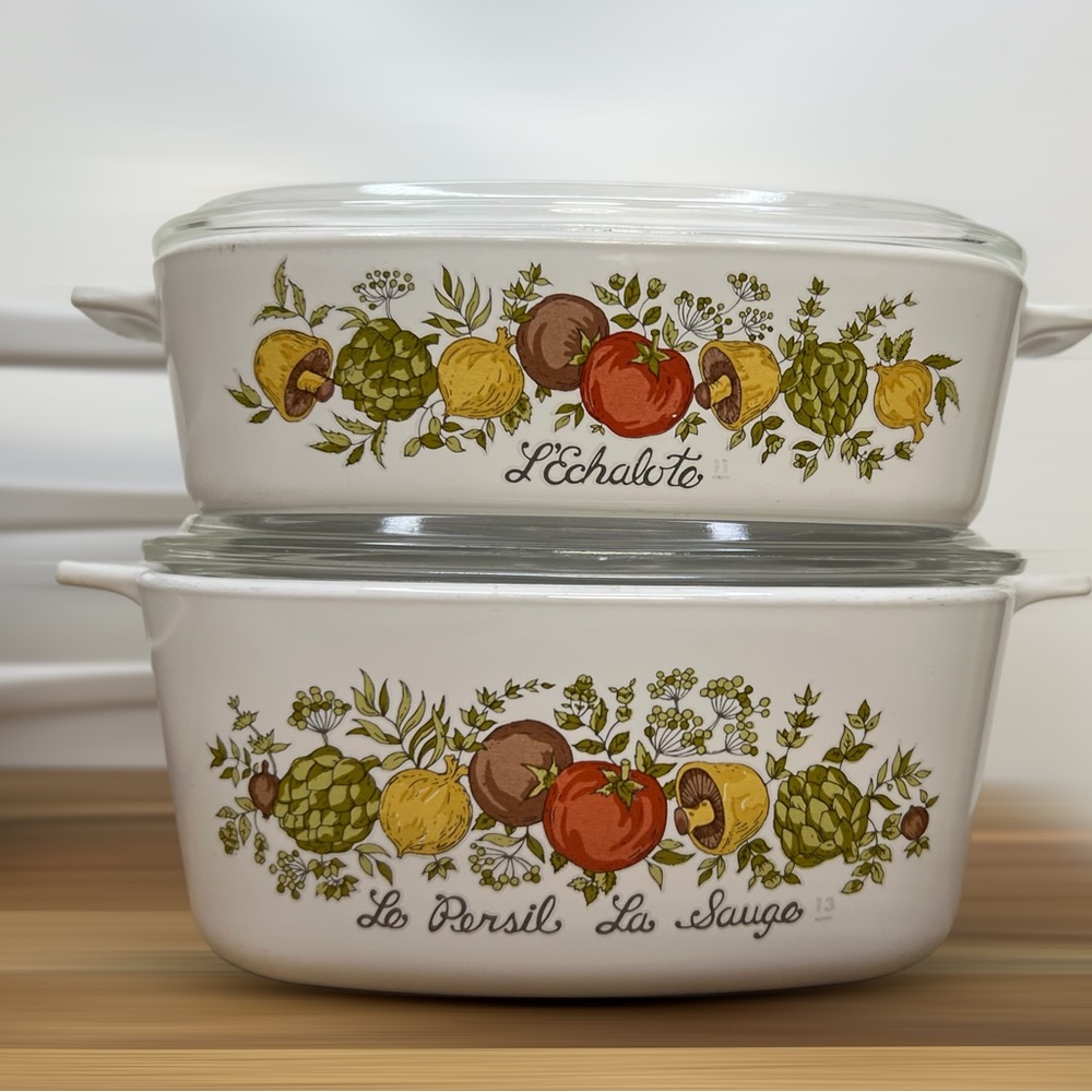 7 pc Vintage Corning ware spice of life set - Picture 2 of 13